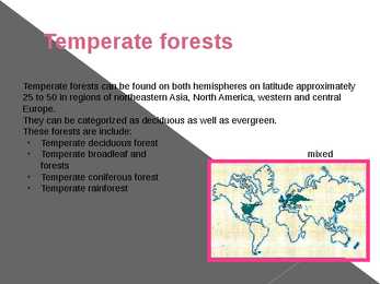 Different types of forests and their forms of usage #10