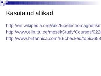 Bioelekter Esitlus #12