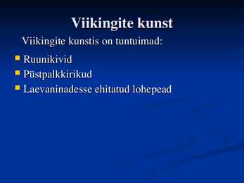 Varakeskaegne kunst Euroopas #10