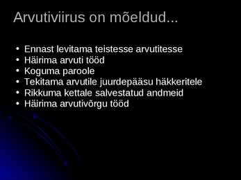 Arvutiviirused #3