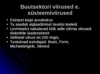 Arvutiviirused #6