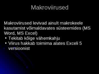 Arvutiviirused #7
