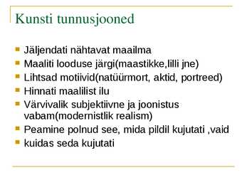 Lääne- Euroopa Kunst #3
