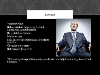 Medvedjevi ja Putini Venemaa #2