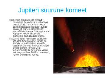 Komeedid- slaidid- #7