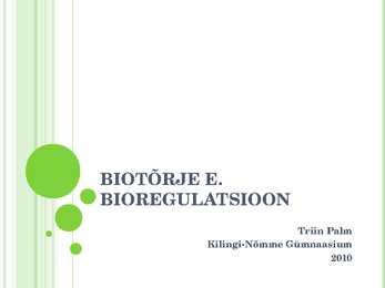 Biotõrje