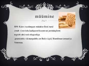 Toiduainetetööstus ja kommivabrik Kalev #11