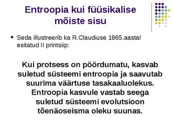 Termodünaamika II printsiip- slaidid- #12