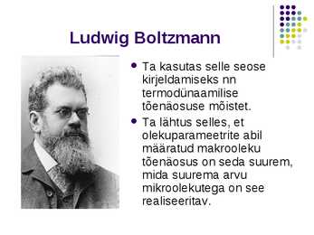 Termodünaamika II printsiip- slaidid- #15