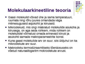 Termodünaamika II printsiip- slaidid- #16