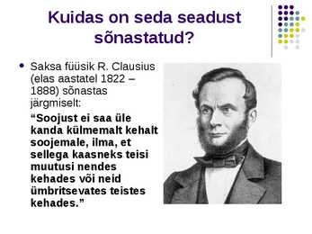 Termodünaamika II printsiip- slaidid- #4