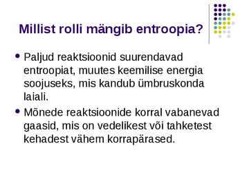 Termodünaamika II printsiip- slaidid- #8