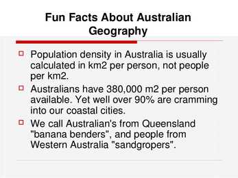 Australia-History and Geography #8