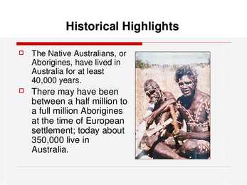Australia-History and Geography #10