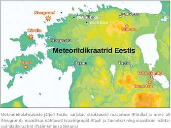 Meteoriidikraatrid Eestis-powerpoint #3