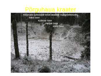 Meteoriidikraatrid Eestis-powerpoint #9