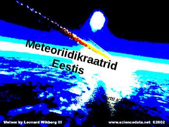 Meteoriidikraatrid Eestis-powerpoint