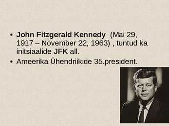 John Fitzgerald Kennedy #2