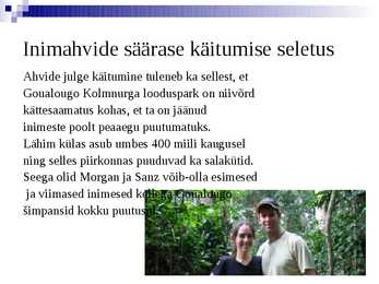 Kogu tõde simpansidest #6