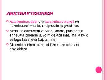 ABSTRAKTSIONISM #2