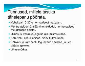 Laste toitumishäired #7