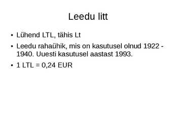 Raha- slaidid- #36