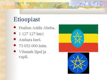 Etioopia- slaidid- #2