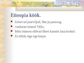 Etioopia- slaidid- #7