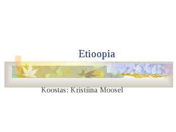 Etioopia- slaidid-