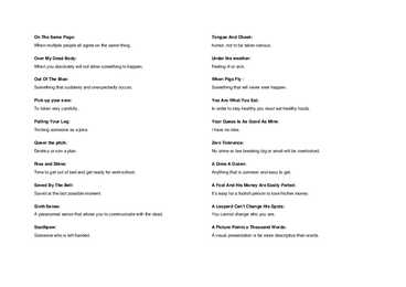 Idioms #3