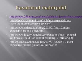 Maailma kõige hinnalisemad ehted #16