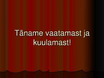 Veredoonorluse esitlus #11