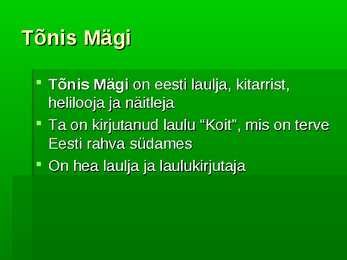 Eesti top10 #5