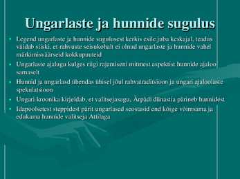 Hunnid ja Ungarlased #6