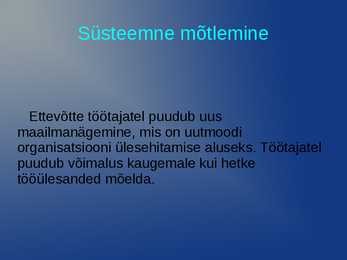 Õppiv organisatsioon- slaidid- #9
