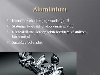 Alumiinium ja Naatrium #2