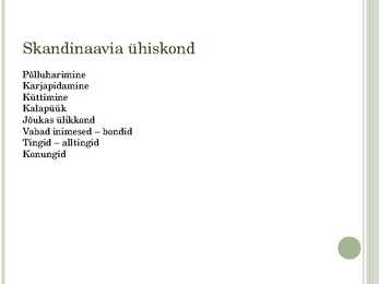 Skandinaavia keskajal #4