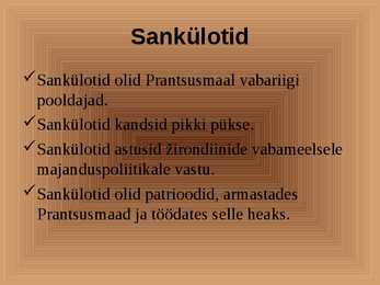 Prantsuse revolutsioon #11