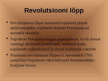 Prantsuse revolutsioon #13