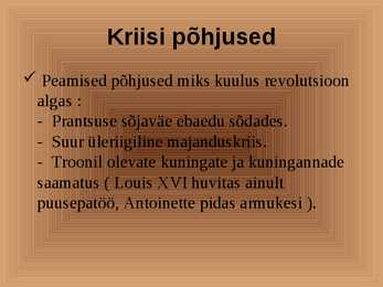 Prantsuse revolutsioon #3