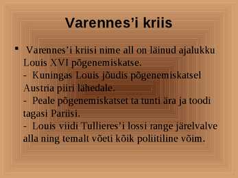 Prantsuse revolutsioon #5