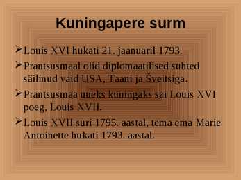 Prantsuse revolutsioon #8