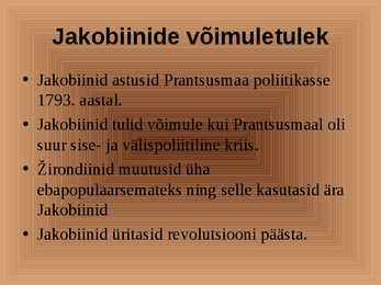 Prantsuse revolutsioon #10