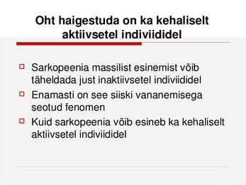 Sarkopeenia #11