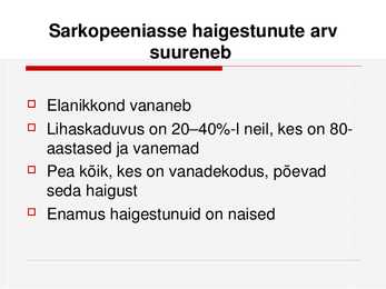 Sarkopeenia #7