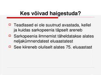 Sarkopeenia #10