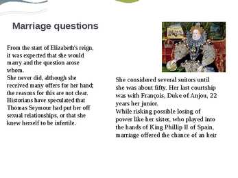 Queen Elizabeth I lifestory #11