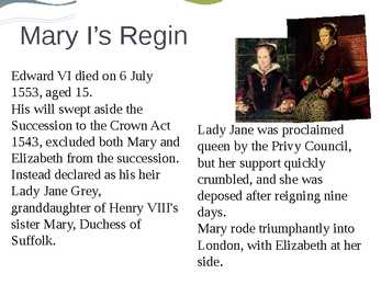 Queen Elizabeth I lifestory #8