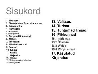 Suurbritannia- slaidid- #2
