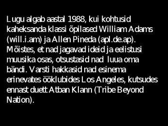 Black eyed peas #3